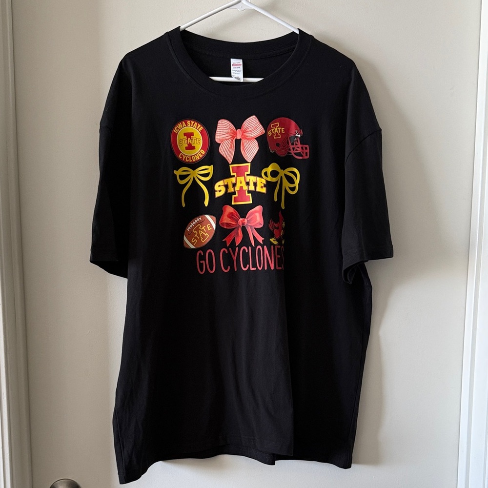 New Iowa State Cyclones Icon Football Tee